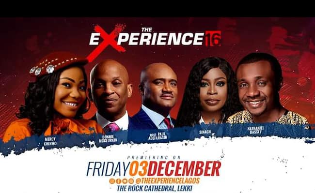 The Experience Drops Tope Alabi, Chioma Jesus As Dunsin Oyekan, 14 Others Make List For 16th Edition Gospel Concert.